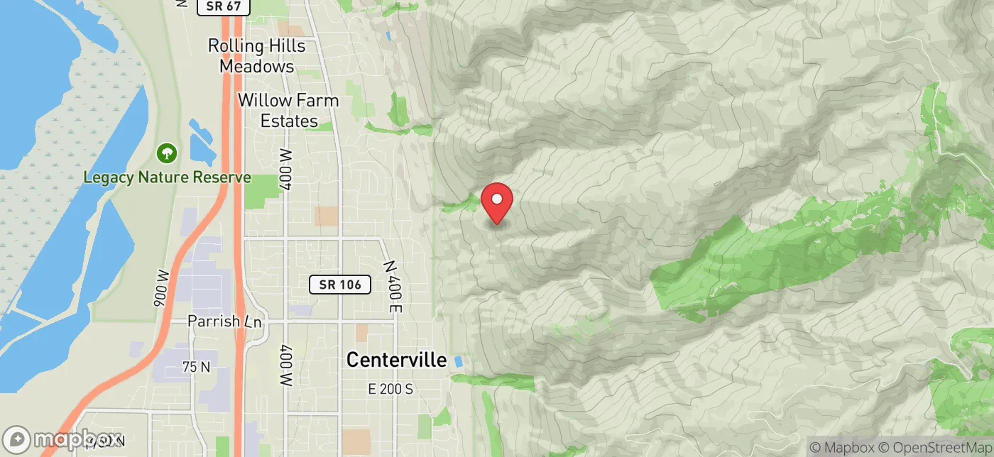 Pickup location near Salt Lake City, Utah