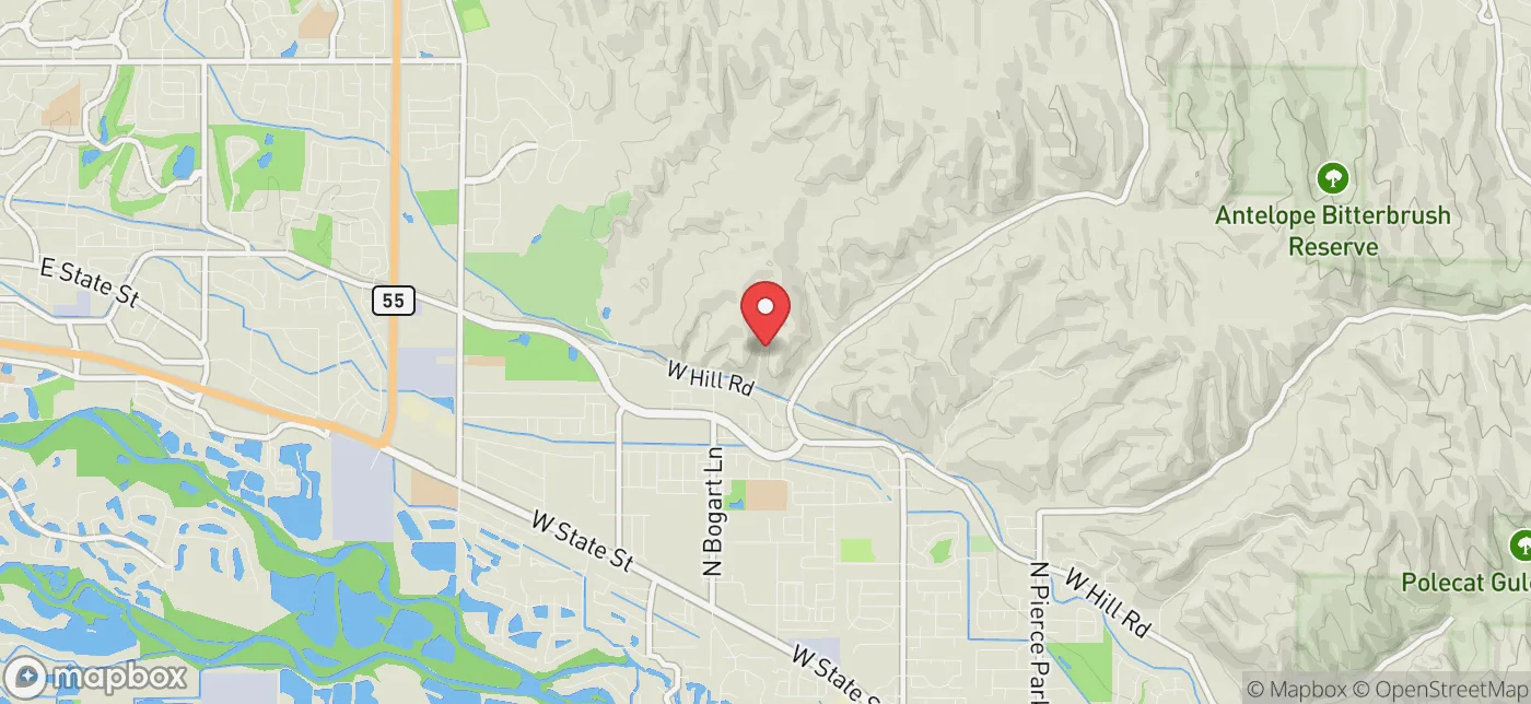 Pickup location near Boise, Idaho