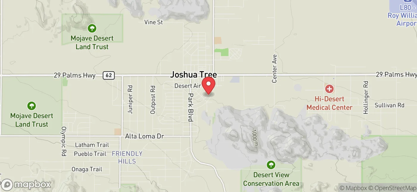 Pickup location near Lake Tahoe, California