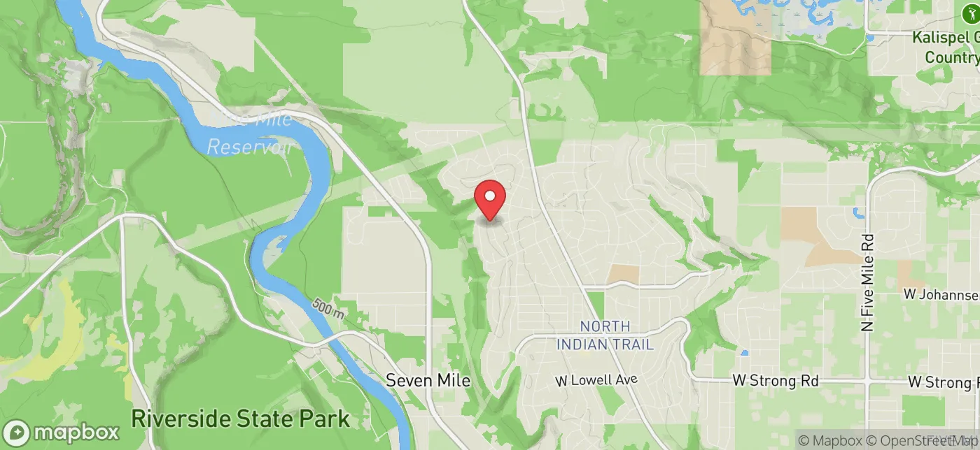 Pickup location near Spokane, Washington