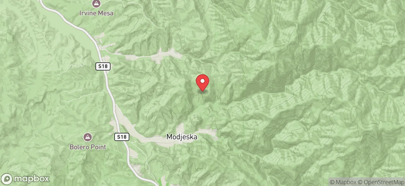 Pickup location near Eastvale, California