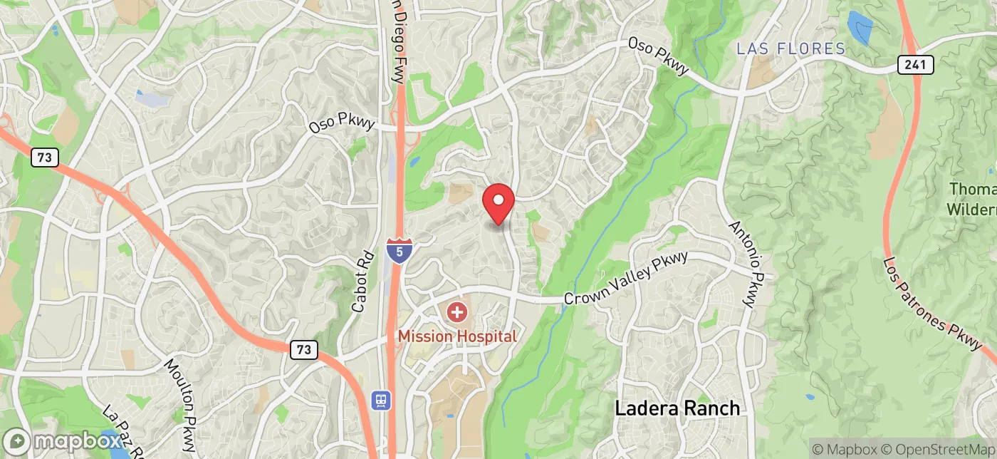 Pickup location near Eastvale, California