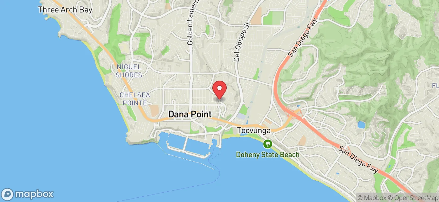 Pickup location near Rancho Cucamonga, California