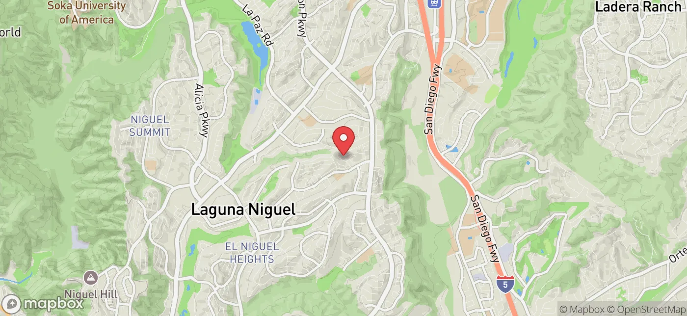 Pickup location near Los Angeles, California