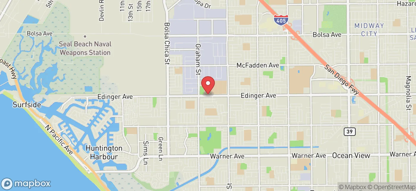 Pickup location near Lakewood, California