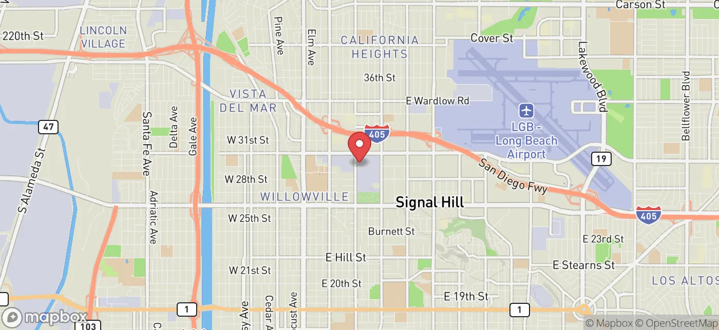 Pickup location near GLENDALE, California