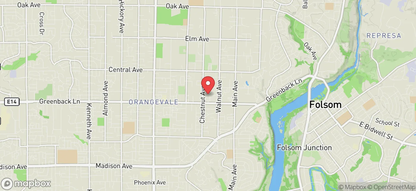Pickup location near Sacramento, California