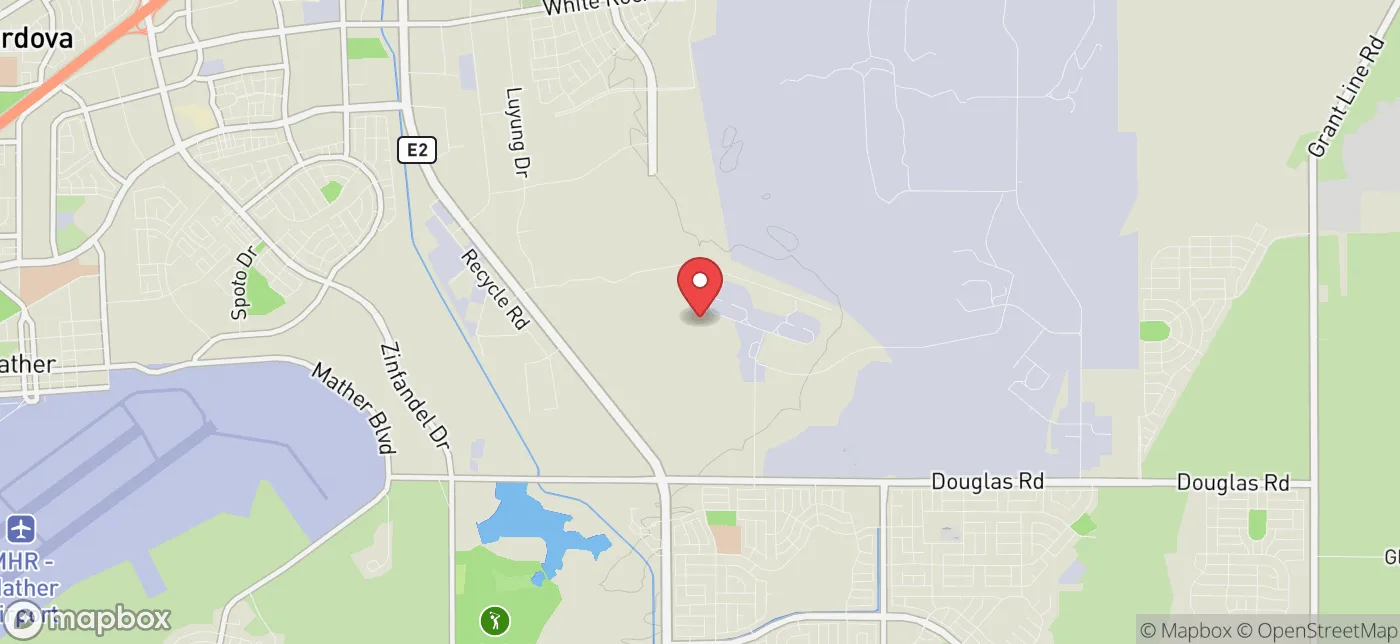 Pickup location near Sacramento, California