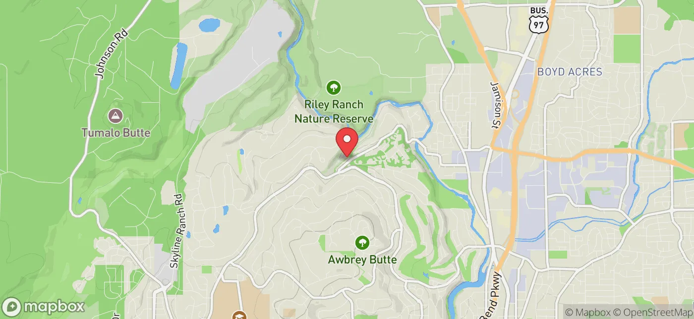 Pickup location near Bend, Oregon