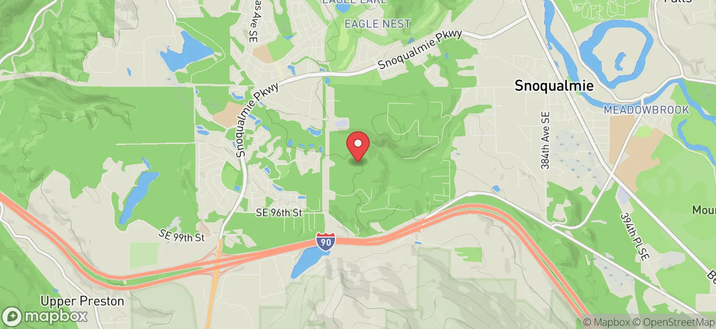 Pickup location near Bellevue, Washington