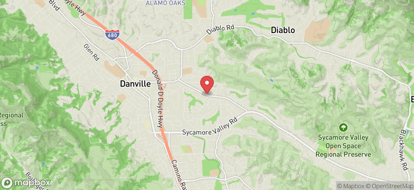 Pickup location near San Francisco, California