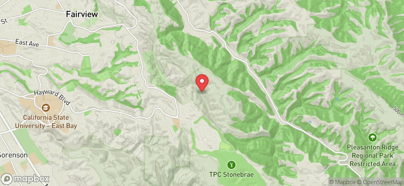 Pickup location near San Francisco, California