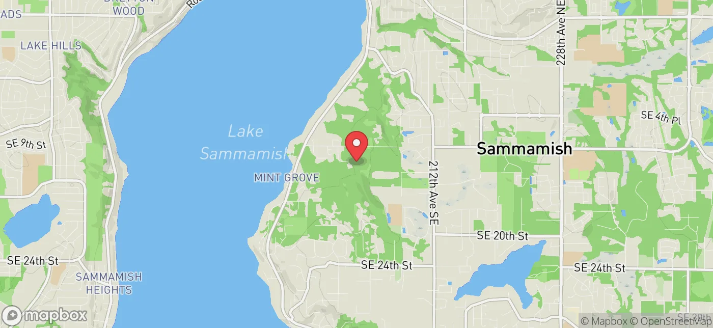 Pickup location near Bellevue, Washington
