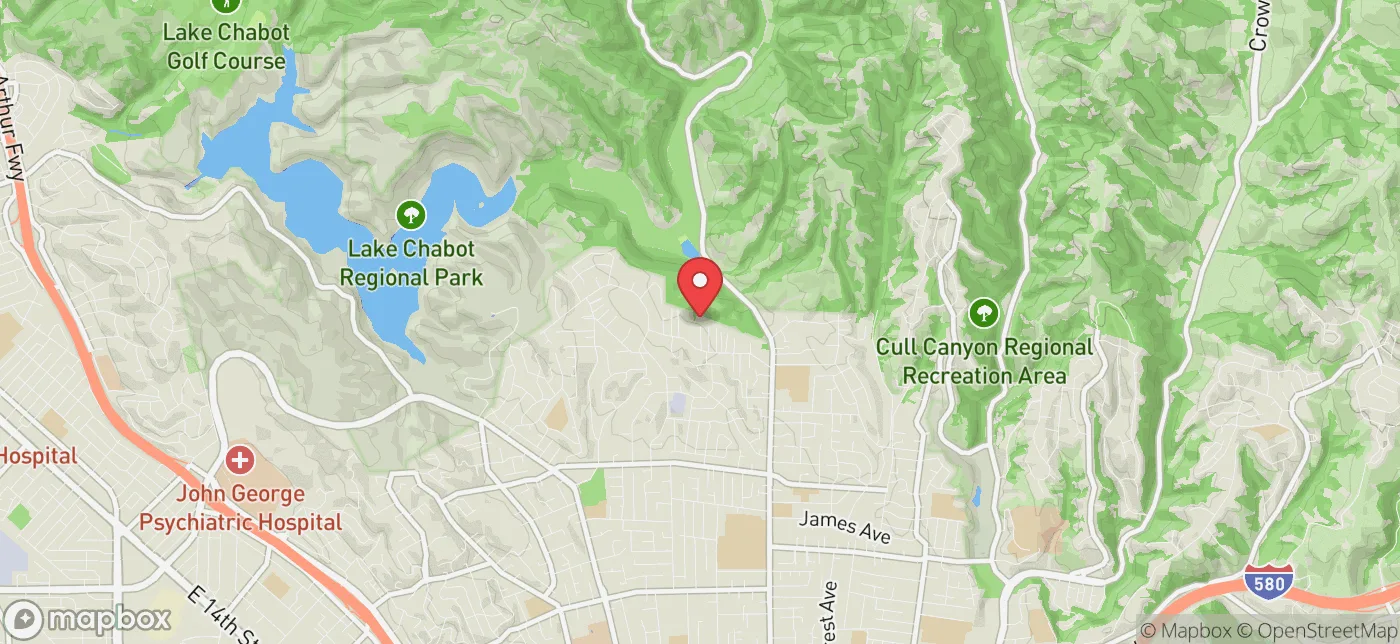 Pickup location near San Francisco, California