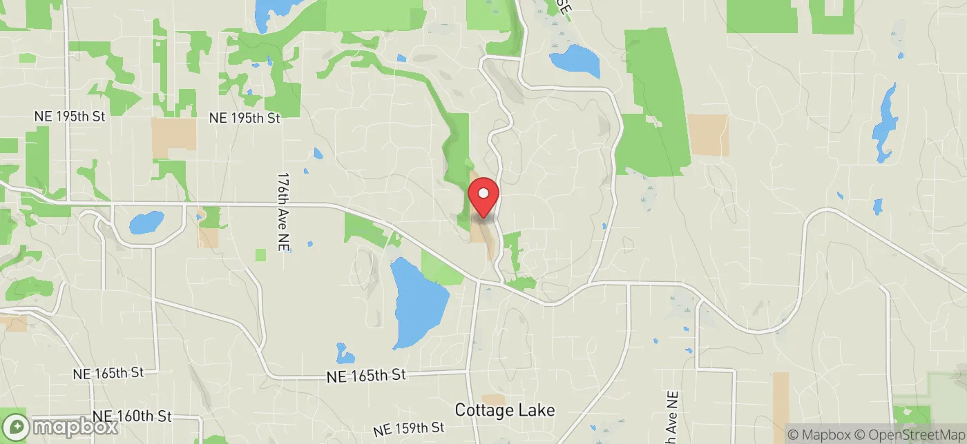 Pickup location near Seattle, Washington