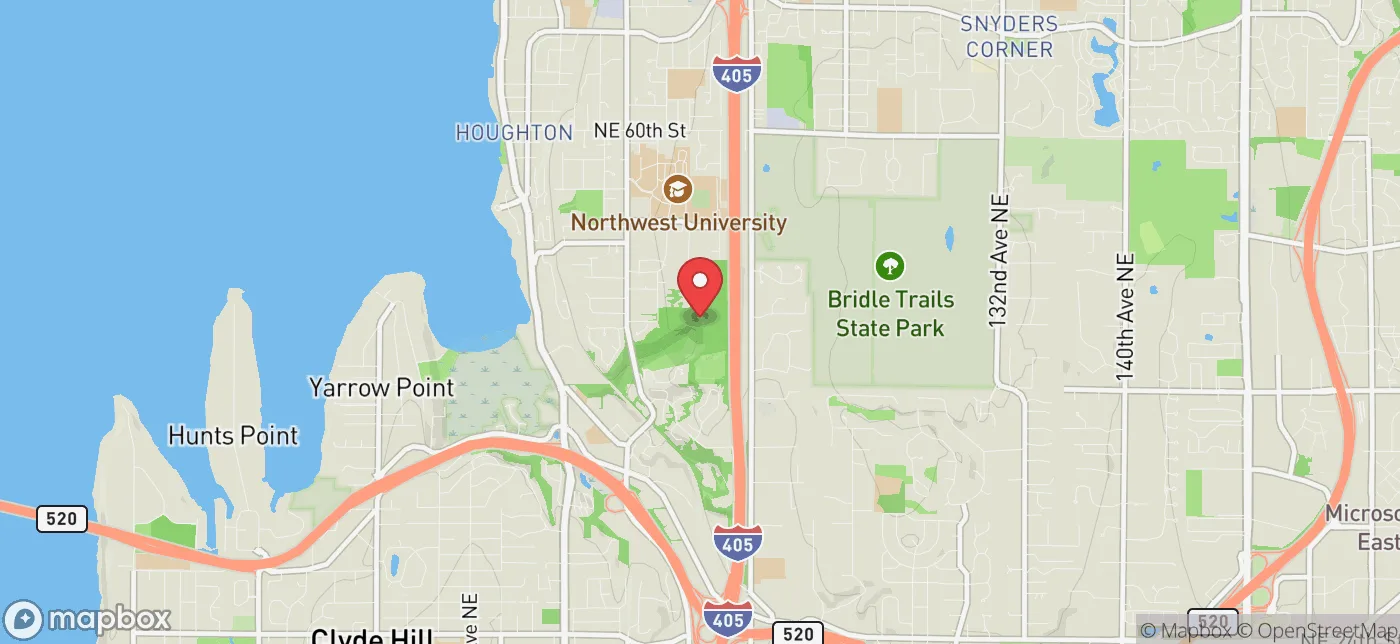 Pickup location near Seattle, Washington