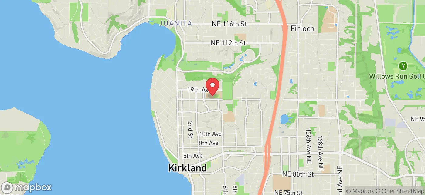 Pickup location near Bellevue, Washington