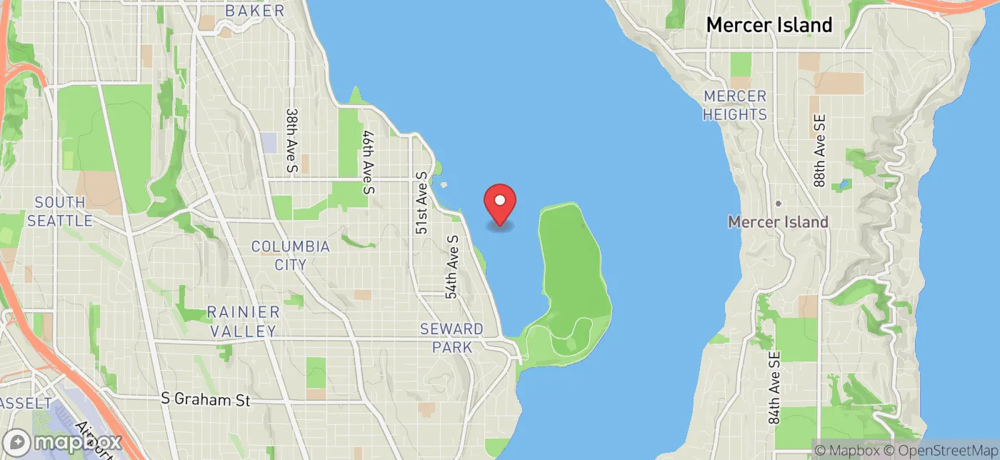 Pickup location near Seattle, Washington