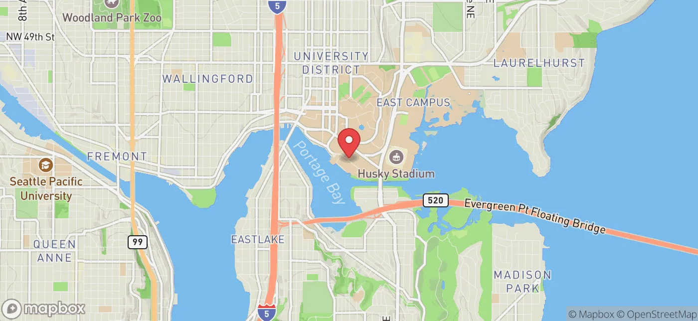 Pickup location near Bellevue, Washington