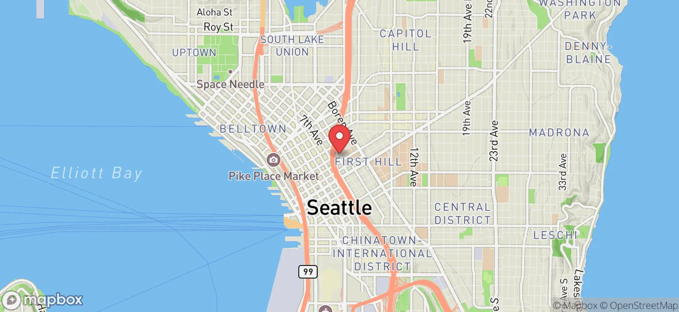 Pickup location near Bellevue, Washington