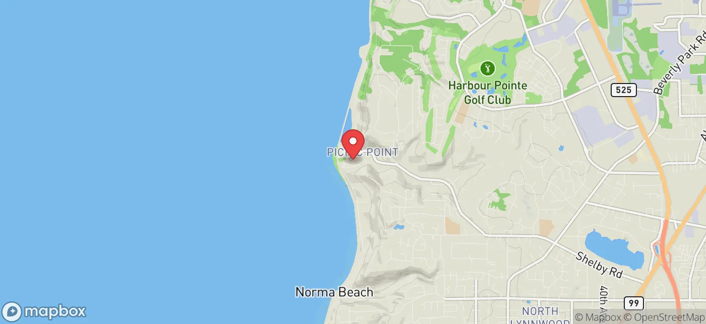 Pickup location near Bellevue, Washington