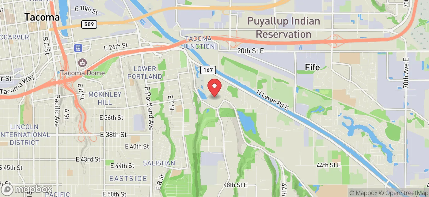 Pickup location near Bellevue, Washington