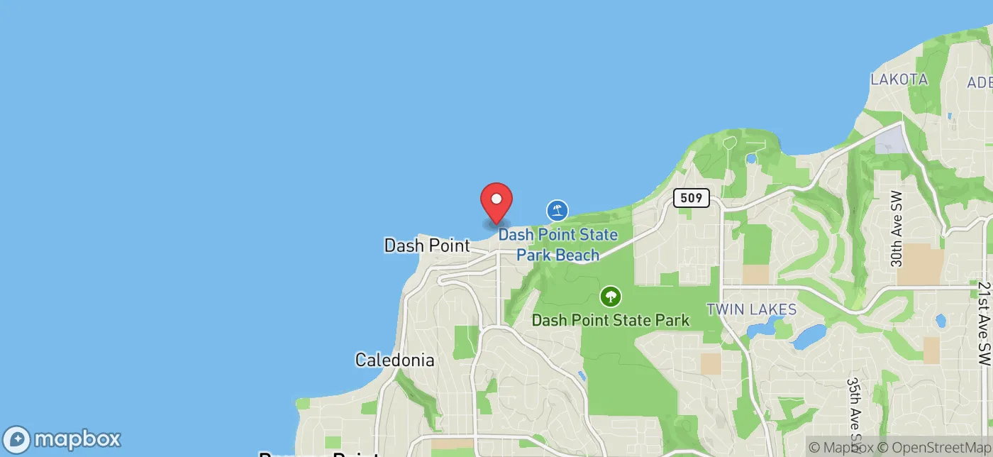 Pickup location near Bellevue, Washington