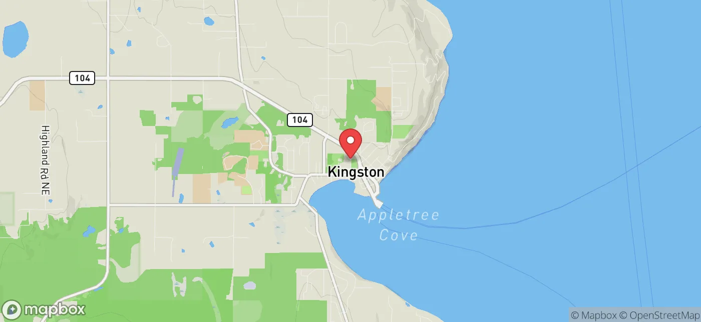 Pickup location near Bellevue, Washington