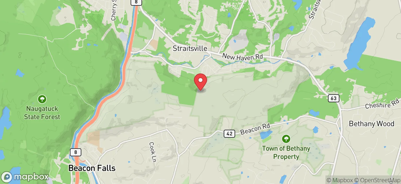 Pickup location near Beacon Falls, Connecticut