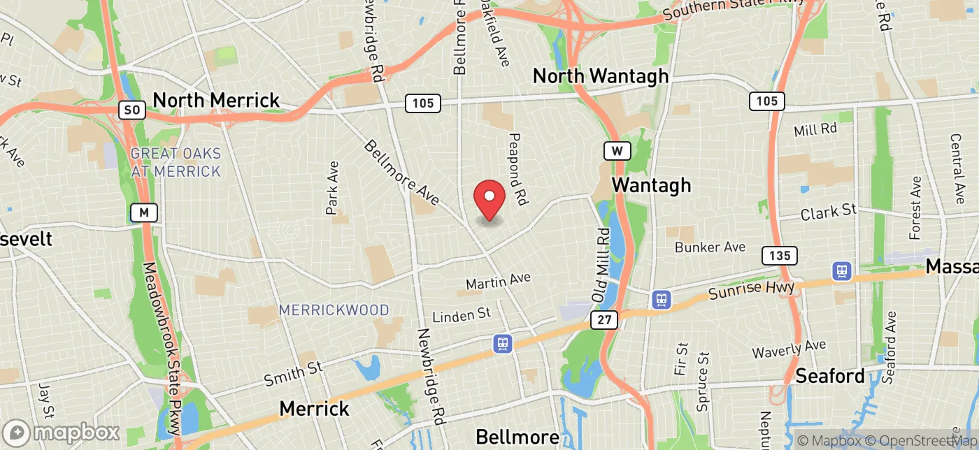 Pickup location near Greenwich, Connecticut