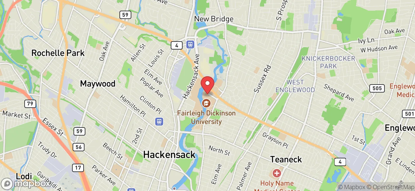 Pickup location near Greenwich, Connecticut
