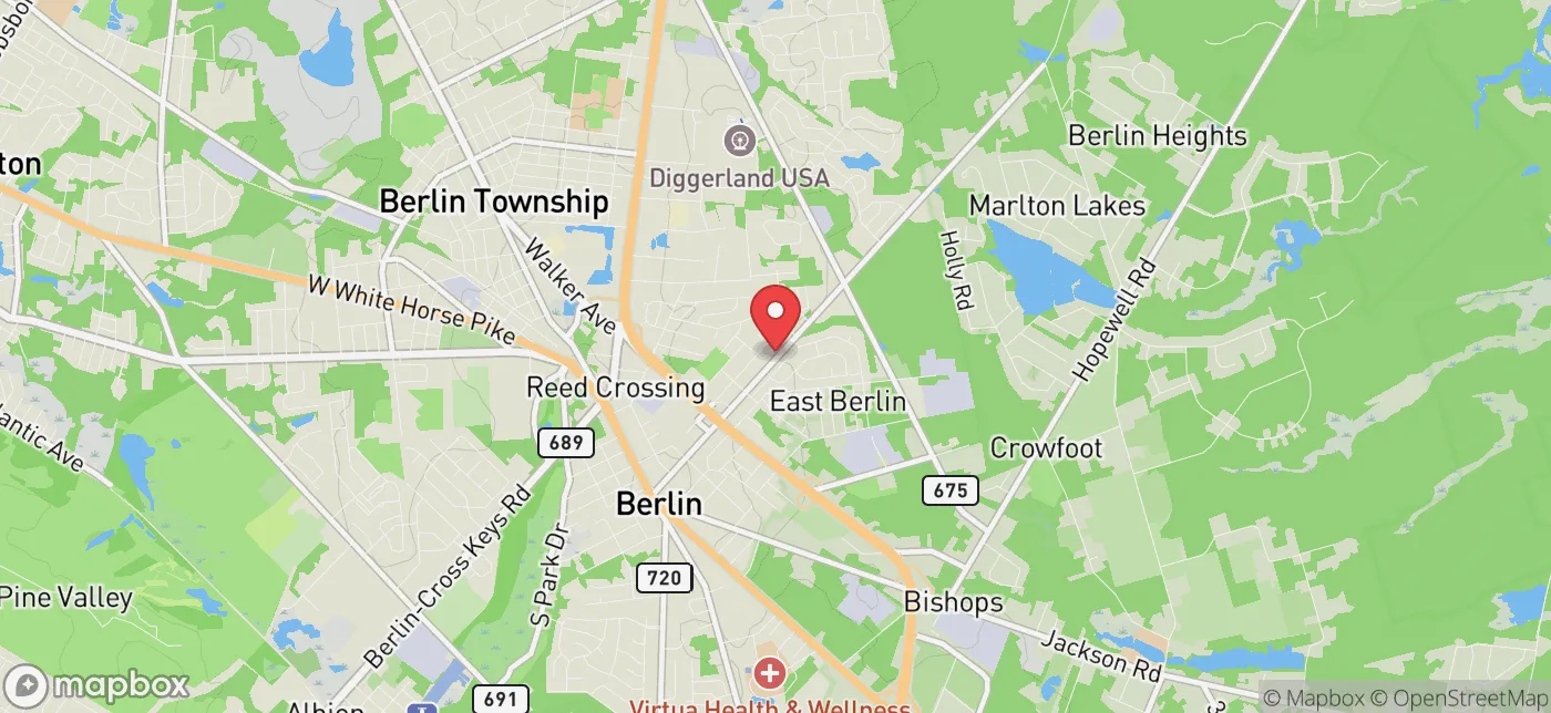 Pickup location near Hatboro, Pennsylvania