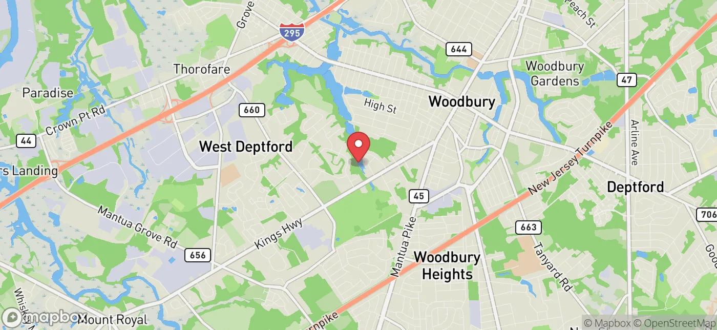 Pickup location near Hatboro, Pennsylvania