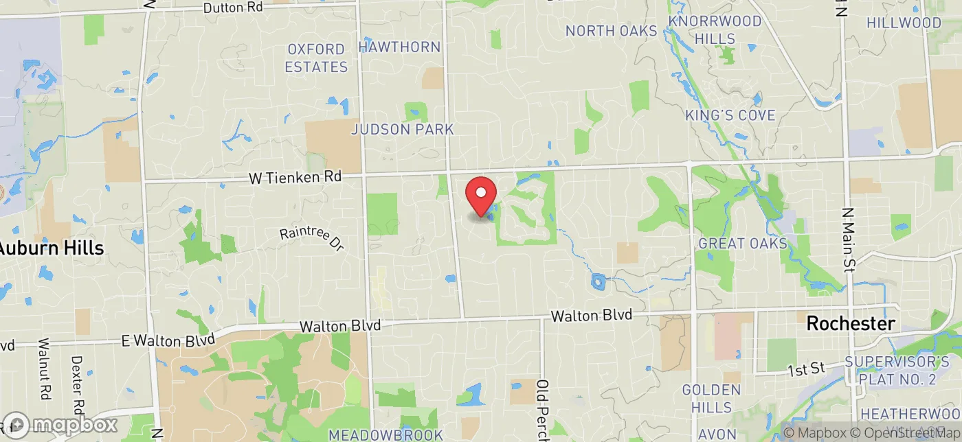 Pickup location near Waterford, Michigan