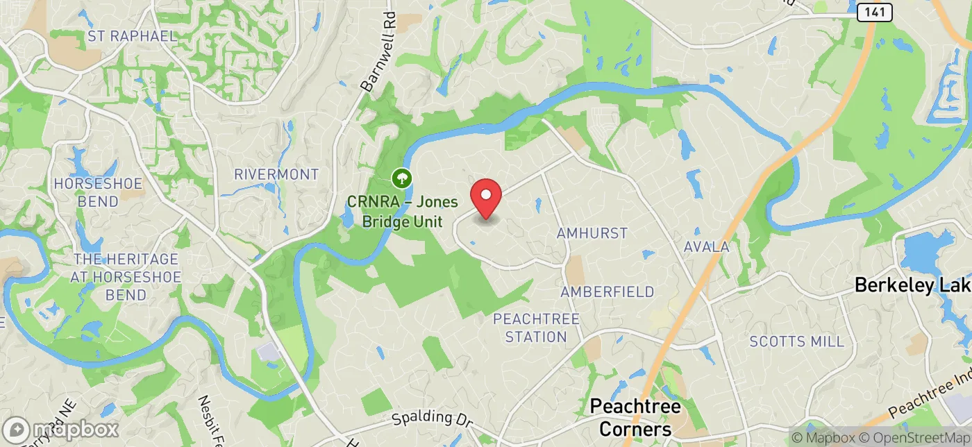 Pickup location near Atlanta, Georgia