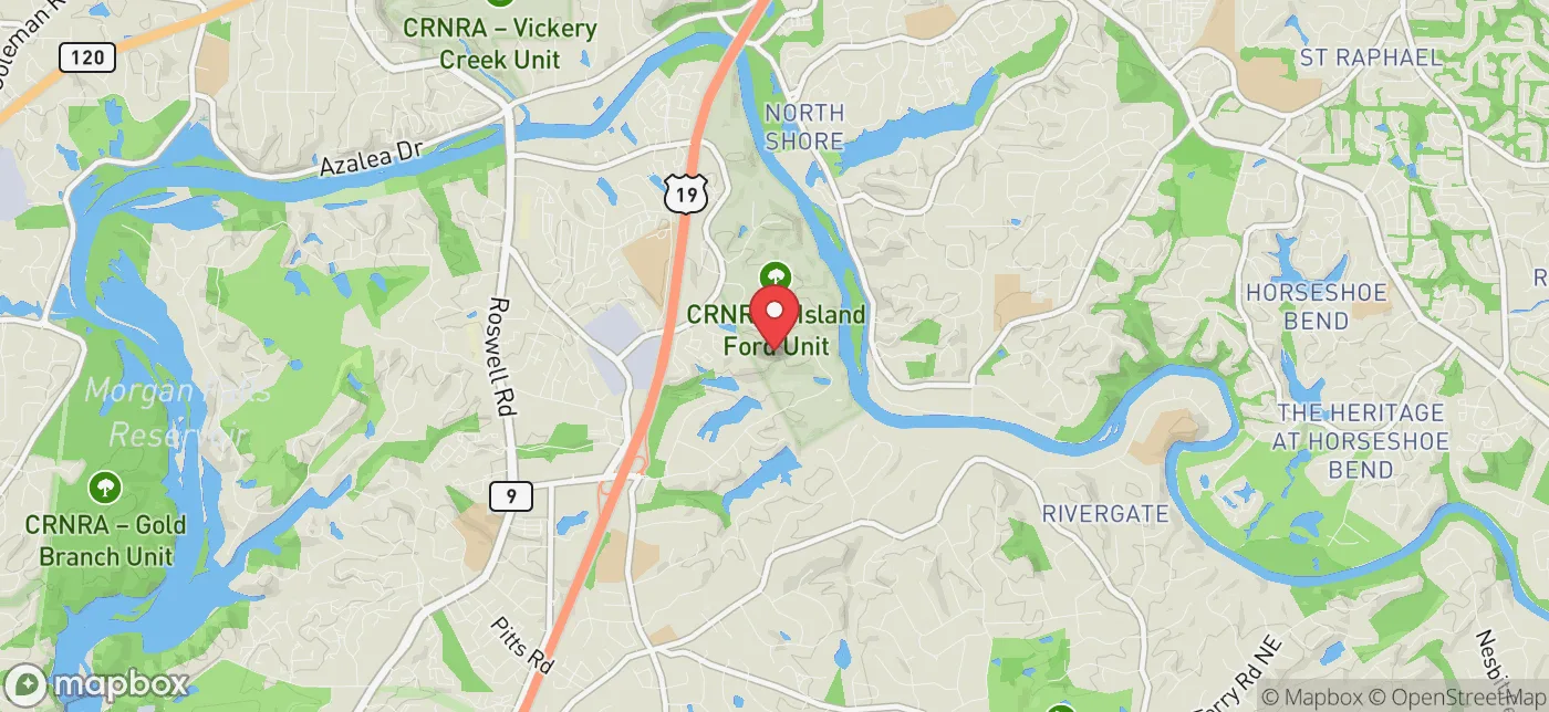 Pickup location near Atlanta, Georgia