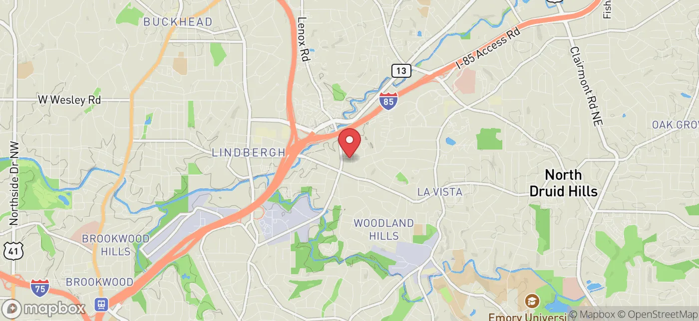 Pickup location near Atlanta, Georgia