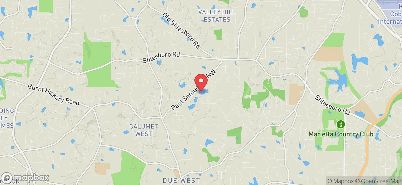 Pickup location near Atlanta, Georgia