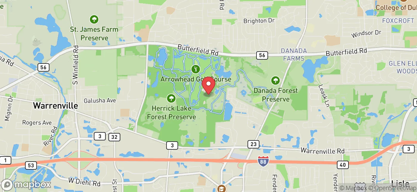 Pickup location near Chicago, Illinois