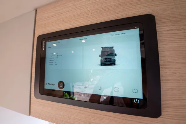 Noovo Next Garmin 10 inch touchscreen controller for power, water, and lighting