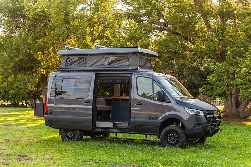 Field Vans Shyft camper van rental