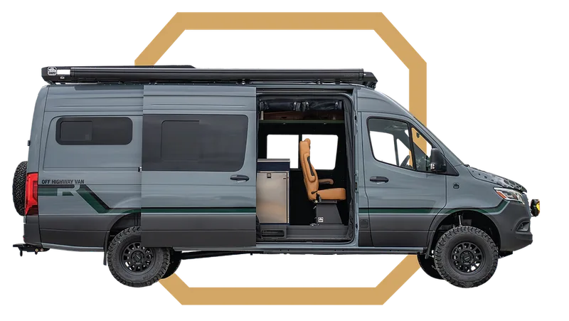 Off-Highway Van Davey Jackson camper van rental