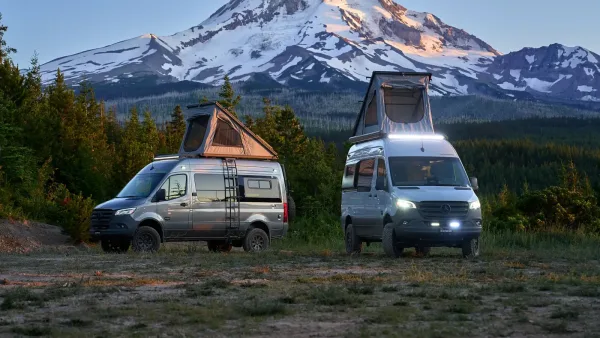 Outside Van Overnight