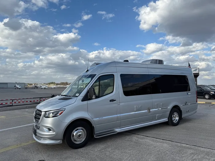 Airstream Interstate camper van rental in Atlanta Georgia exterior view