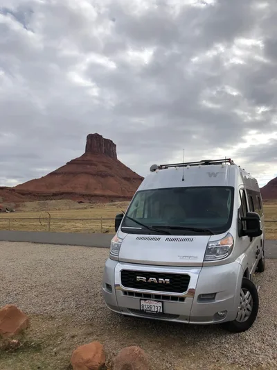 Winnebago Travato Camper Van Rental in Sacramento, California camper van rental