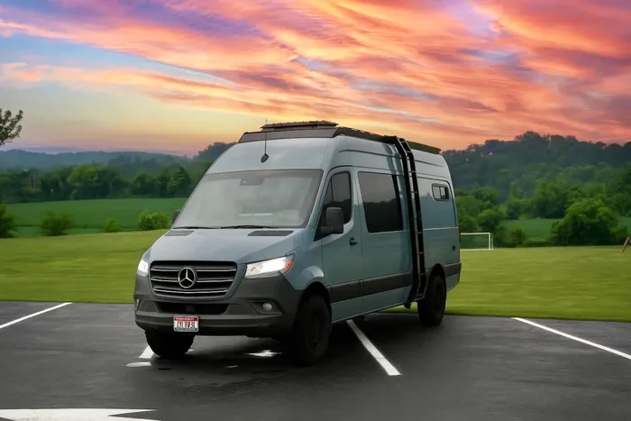 MERCEDES-BENZ SPRINTER 2500 170 WB campervan rental in Boise Idaho exterior view