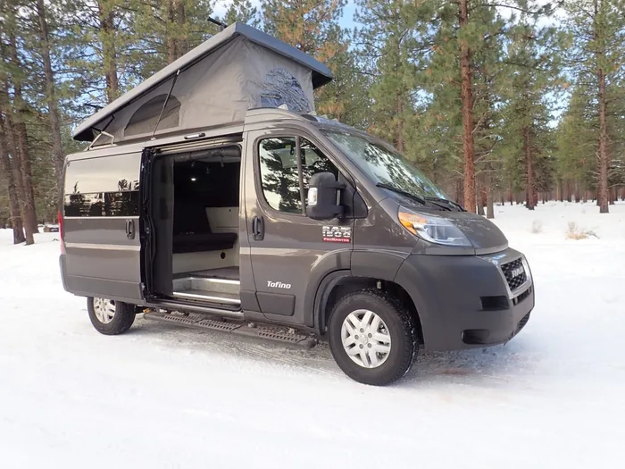 Pleasure-Way Pleasure-Way Class B campervan rental in Bend Oregon exterior view