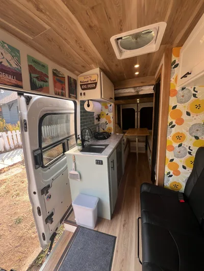 2023 Ford Transit Camper Van Rental in Bend, Oregon camper van rental