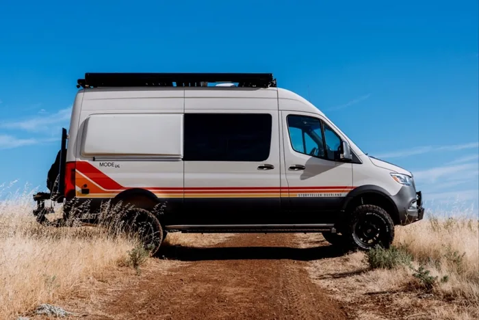 Storyteller Overland Storyteller Overland Class B campervan rental in Fresno California exterior view