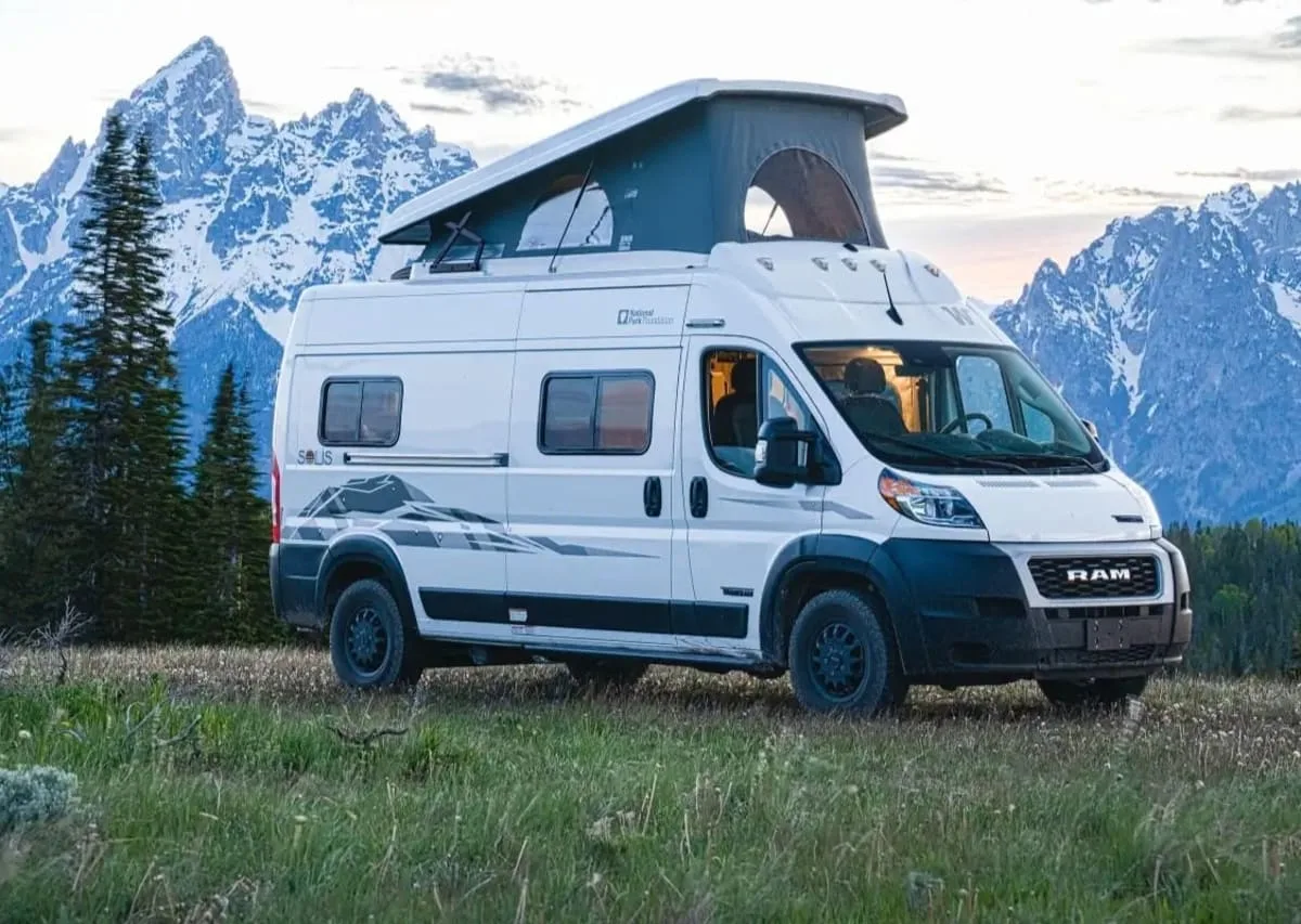 Camper van rental in Fresno, California